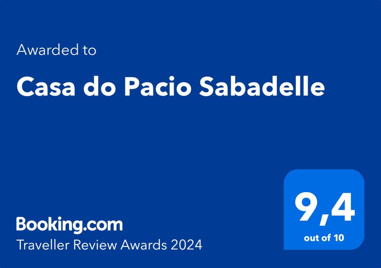 Апартаменты Casa Do Pacio Sabadelle Луго Экстерьер фото